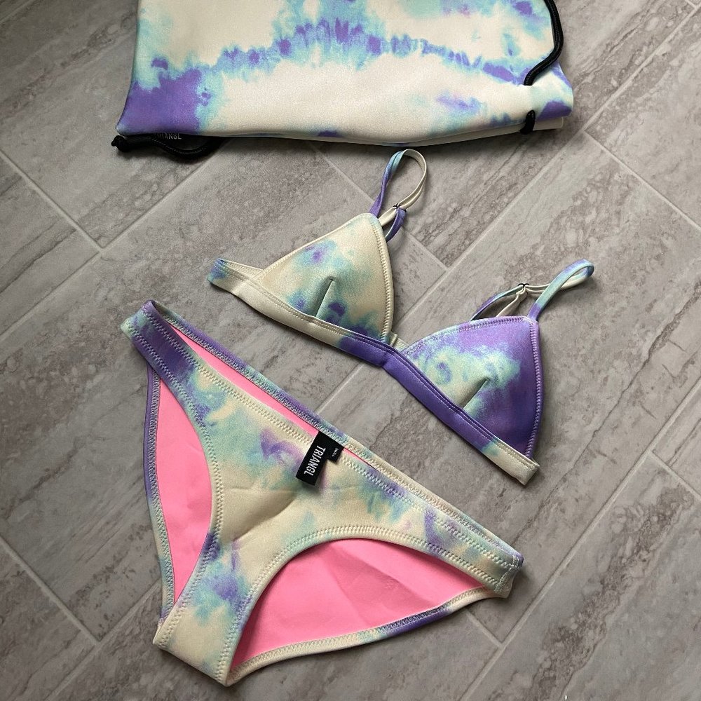 TRIANGL BIKINI w/ Matching Bag